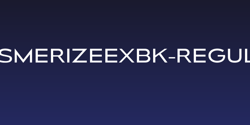 MesmerizeExBk-Regular Social Header