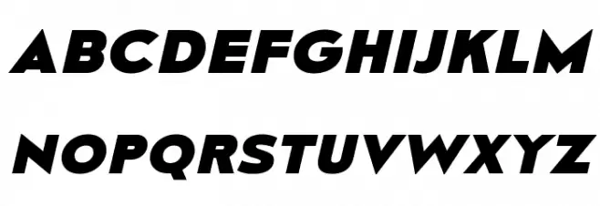 MesmerizeExEb-Italic फ़ॉन्ट अपरकेस