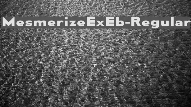 MesmerizeExEb-Regular Example 1