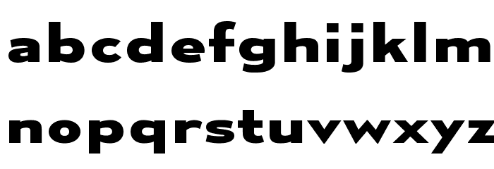 MesmerizeExEb-Regular Font LOWERCASE