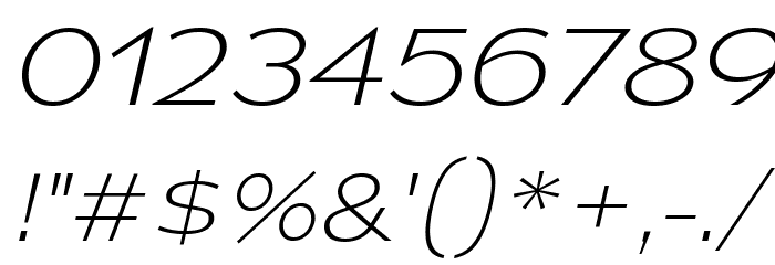 MesmerizeExEl-Italic Font OTHER CHARS