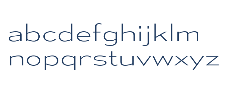 MesmerizeExEl-Regular Lowercase