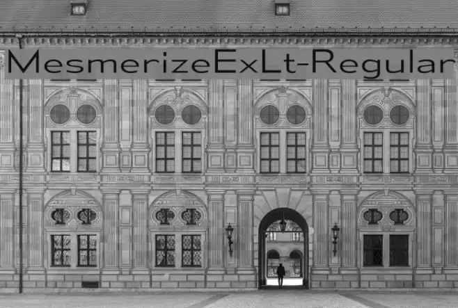 MesmerizeExLt-Regular Example 1