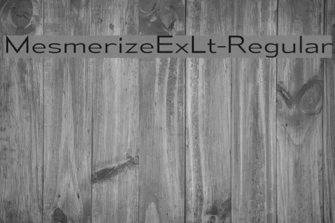 MesmerizeExLt-Regular Example 3