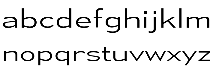 MesmerizeExLt-Regular Font LOWERCASE