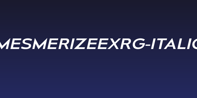 MesmerizeExRg-Italic Social Header