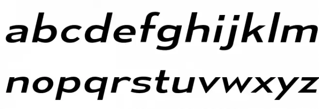 MesmerizeExRg-Italic Schriftart Kleinbuchstaben