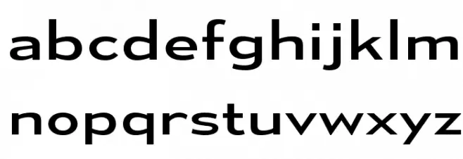 MesmerizeExRg-Regular Caratteri MINUSCOLO