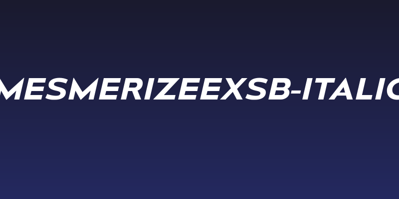 MesmerizeExSb-Italic Social Header