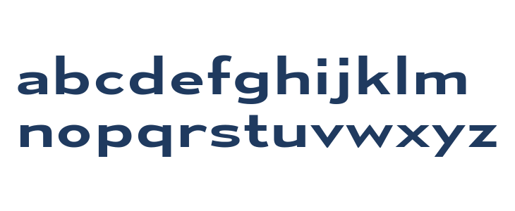 MesmerizeExSb-Regular Lowercase