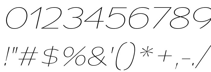 MesmerizeExUl-Italic Font OTHER CHARS