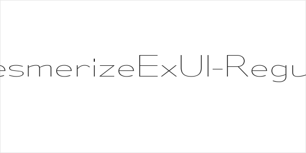 MesmerizeExUl-Regular Logo
