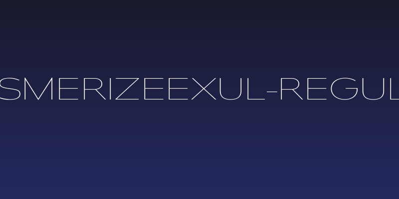 MesmerizeExUl-Regular Social Header