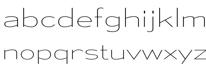 MesmerizeExUl-Regular Font LOWERCASE