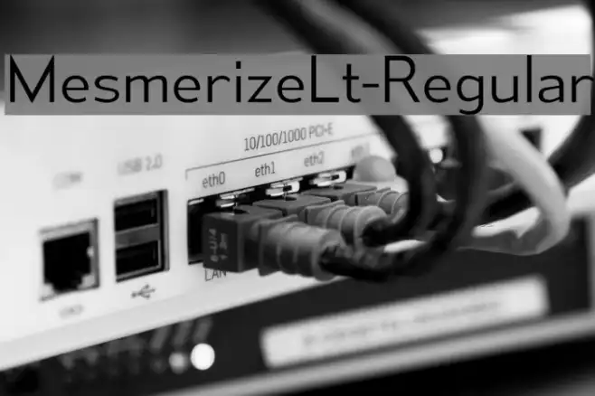 MesmerizeLt-Regular Example 2