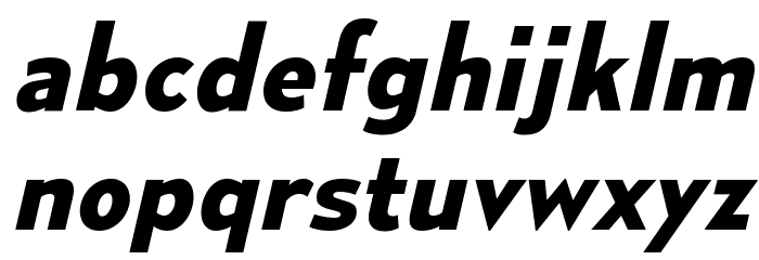 MesmerizeRg-BoldItalic Font LOWERCASE