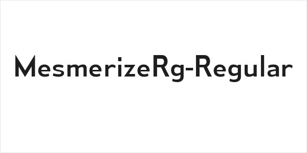 MesmerizeRg-Regular Logo