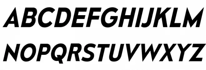 MesmerizeSb-Italic Fonte MAIÚSCULAS