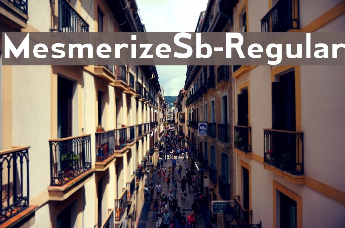 MesmerizeSb-Regular Font examples