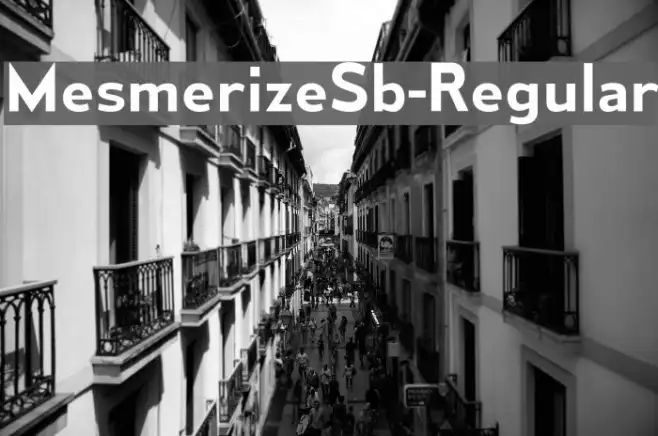 MesmerizeSb-Regular Example 3
