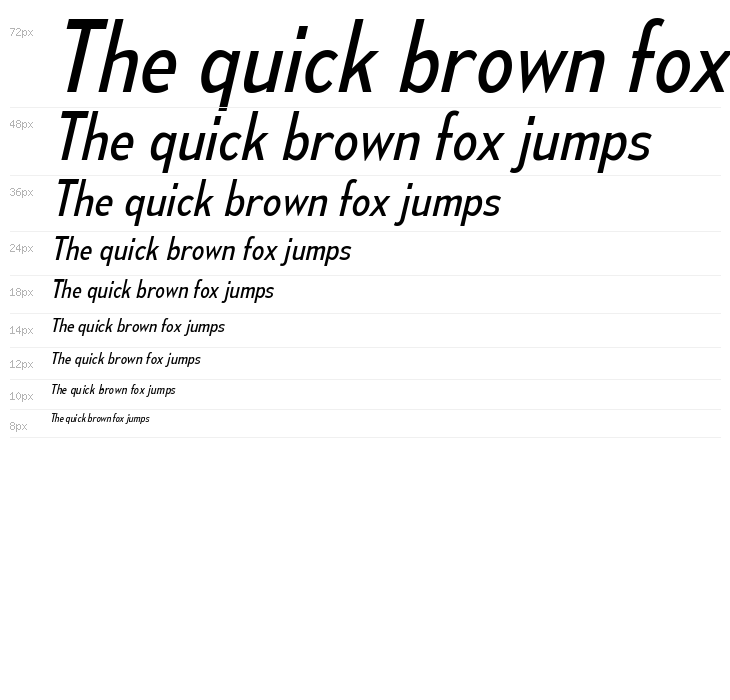 MesmerizeScBk-Italic Waterfall