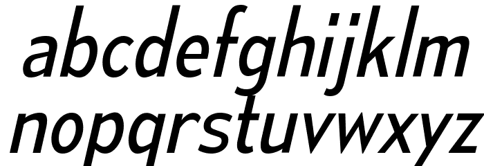 MesmerizeScBk-Italic Font LOWERCASE