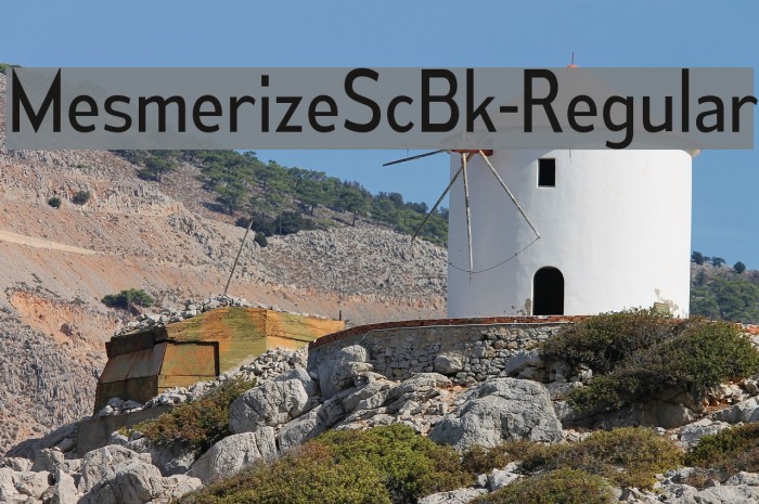 MesmerizeScBk-Regular Font examples