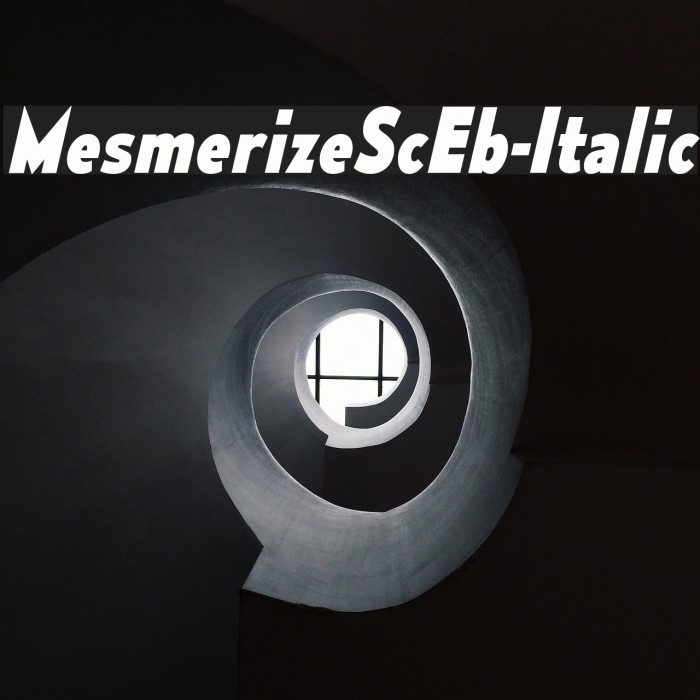 MesmerizeScEb-Italic Example 1