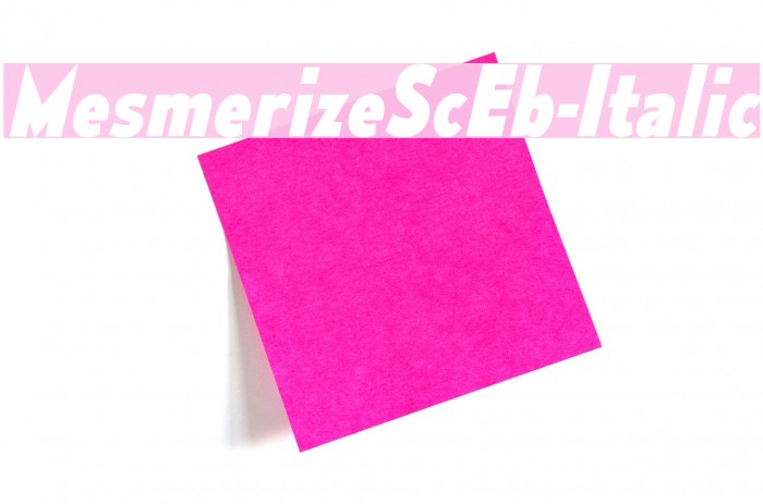 MesmerizeScEb-Italic Example 3