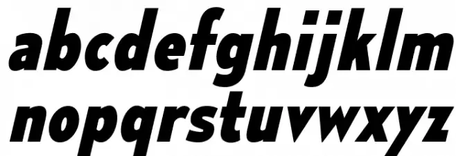 MesmerizeScEb-Italic Schriftart Kleinbuchstaben