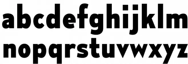 MesmerizeScEb-Regular Schriftart Kleinbuchstaben