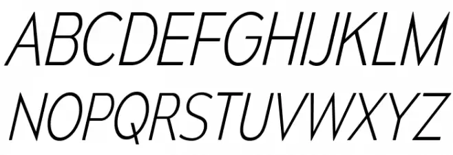 MesmerizeScEl-Italic 字体 大写