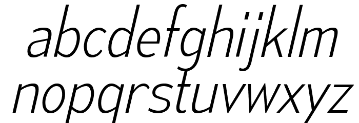MesmerizeScEl-Italic Font LOWERCASE