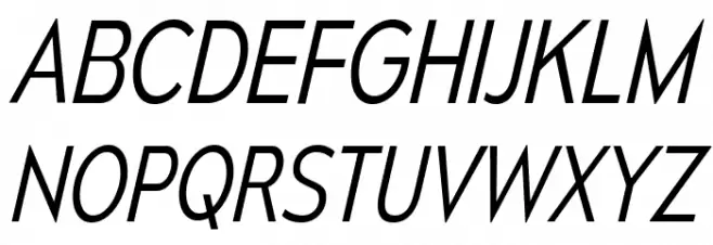 MesmerizeScLt-Italic Schriftart Groß