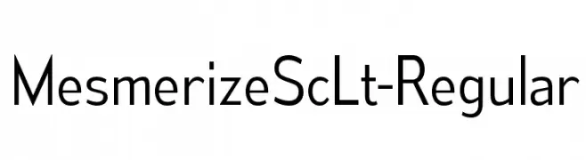MesmerizeScLt-Regular  Free Fonts Download
