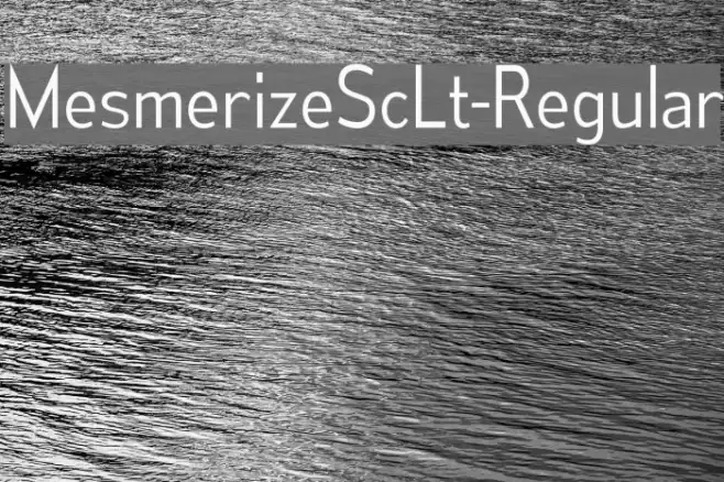 MesmerizeScLt-Regular Example 1