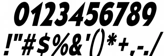 MesmerizeScRg-BoldItalic Font OTHER CHARS