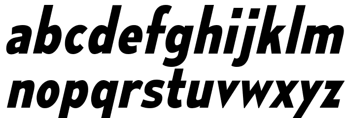 MesmerizeScRg-BoldItalic Font LOWERCASE