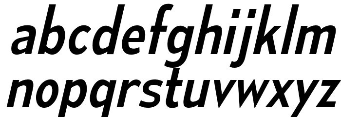MesmerizeScRg-Italic Font LOWERCASE