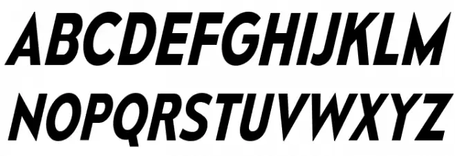 MesmerizeScSb-Italic Schriftart Groß