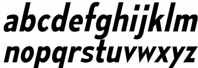 MesmerizeScSb-Italic Schriftart Kleinbuchstaben