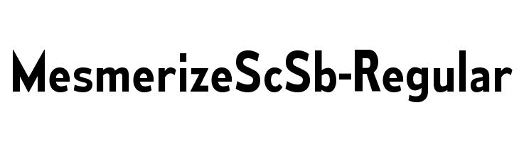 MesmerizeScSb-Regular  免费字体下载