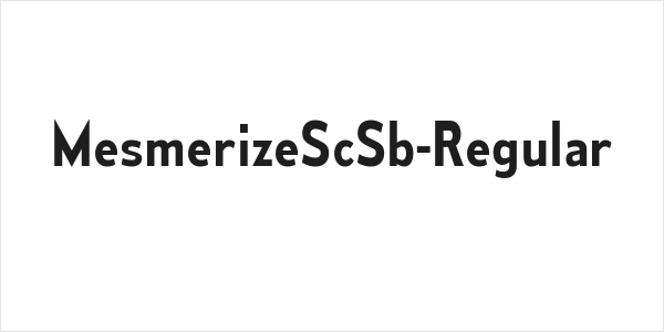 MesmerizeScSb-Regular Logo