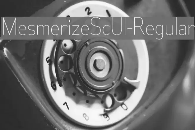MesmerizeScUl-Regular Example 1