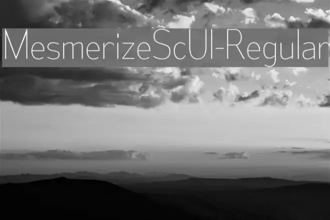 MesmerizeScUl-Regular Example 2
