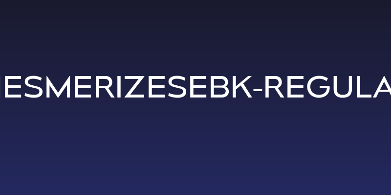 MesmerizeSeBk-Regular Social Header
