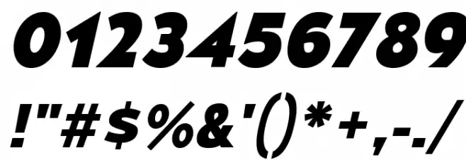 MesmerizeSeEb-Italic Fonte OUTROS PERSONAGENS