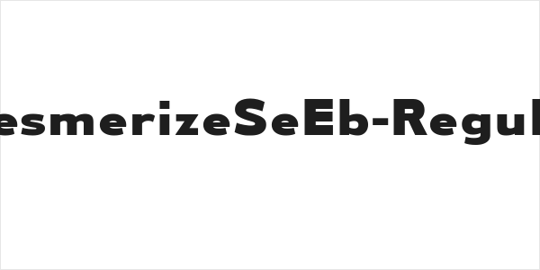 MesmerizeSeEb-Regular Logo