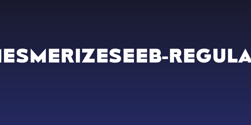 MesmerizeSeEb-Regular Social Header