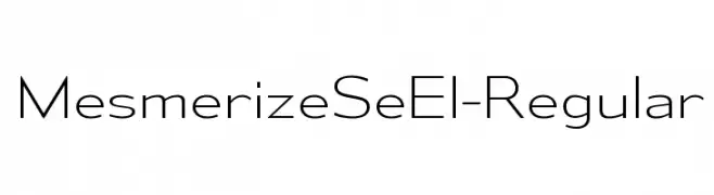 MesmerizeSeEl-Regular  Fuentes Gratis Descargar